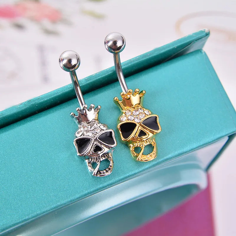 "Stylish belly button rings featuring gemstones, metals, and unique styles"