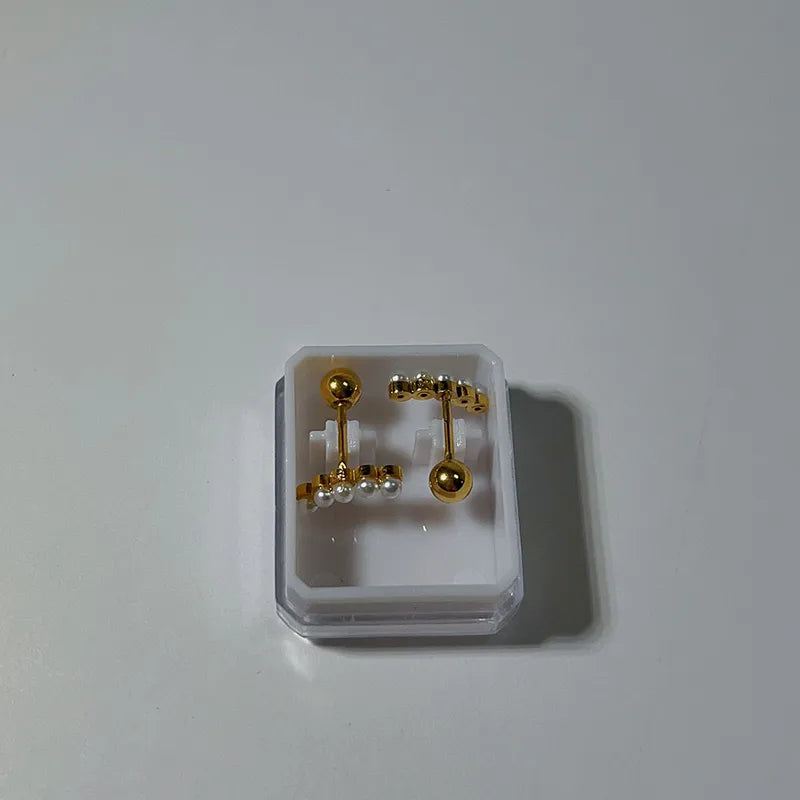 pearl Cartilage Ear studs