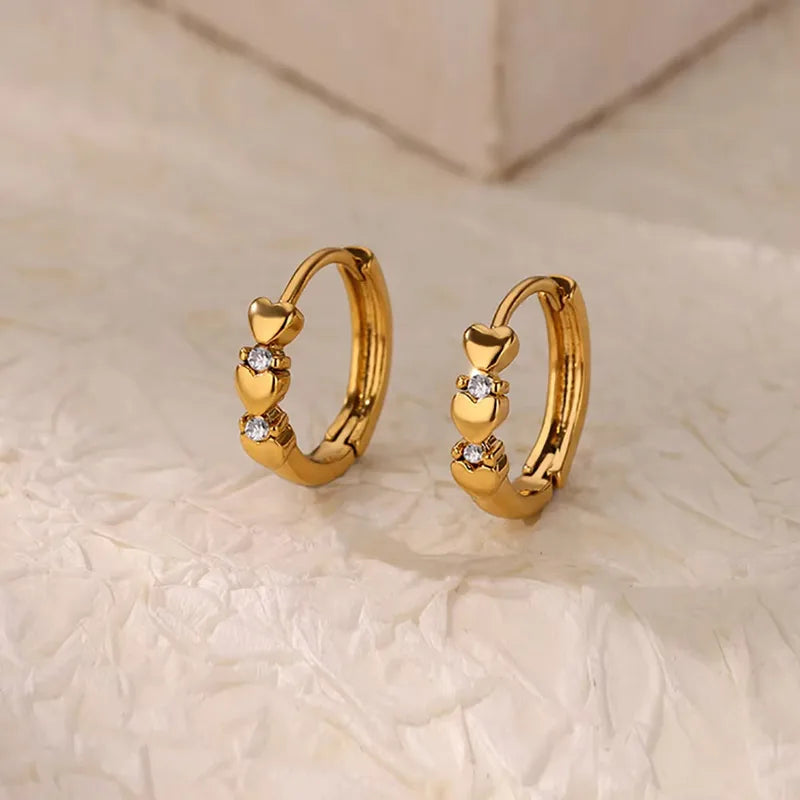 Hearts Aglow Ear Huggies