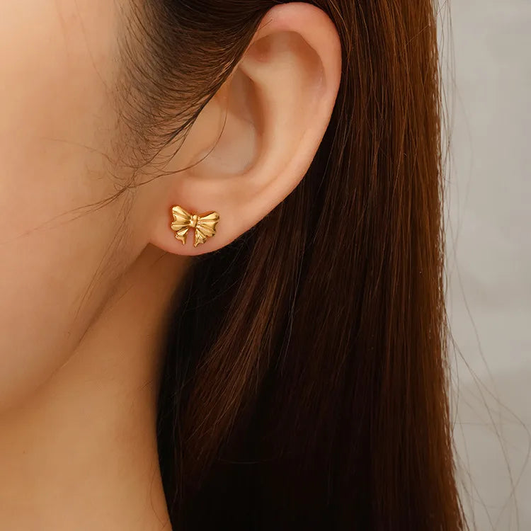 Bow Ear Studs