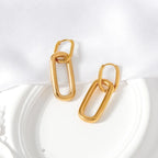 Metro Chain Drop Earring