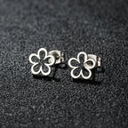 Cute Sweet Flower Ear Studs