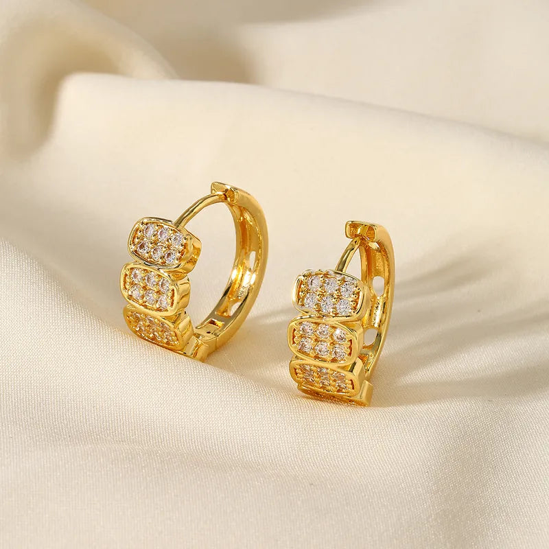 Luxe Layered Shine Earring