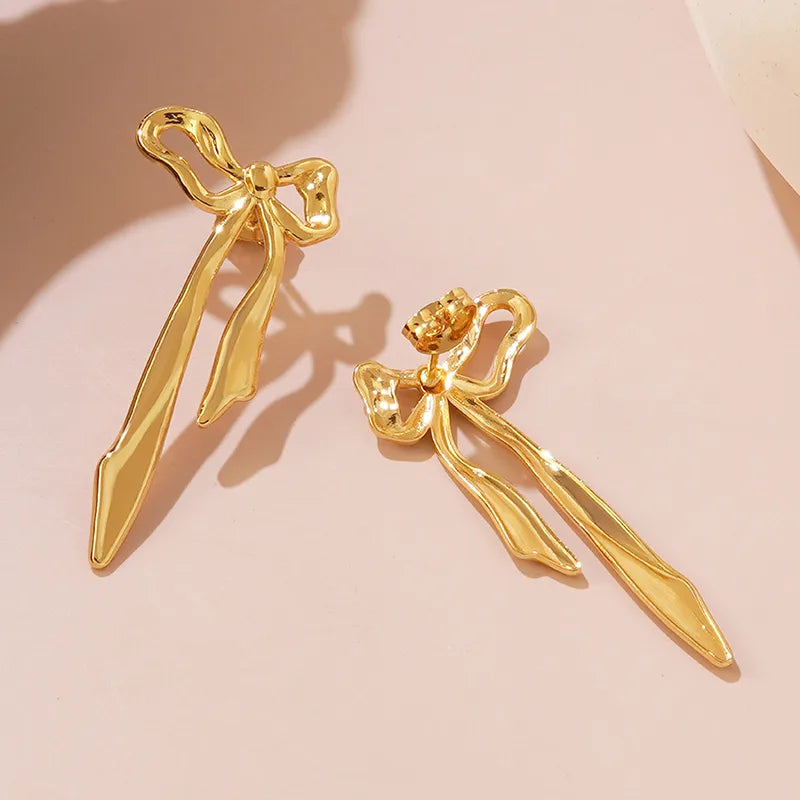 Sweet Bow Knot Ear Studs
