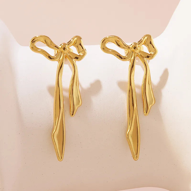 Sweet Bow Knot Ear Studs