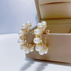 Vintage Royal Hoop Earring