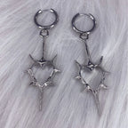 Classic Patchwork Drop Earring
