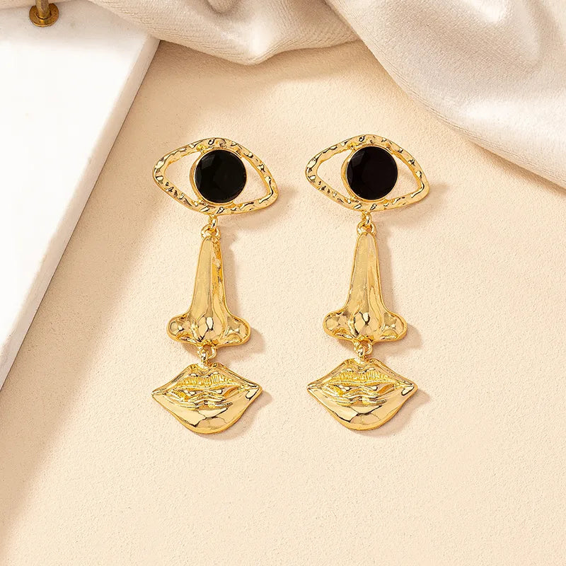 Face Drop Earring