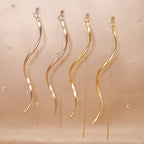 Wave Drop Earring