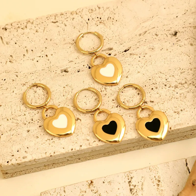 Inner Love Hoop Dangle Earring
