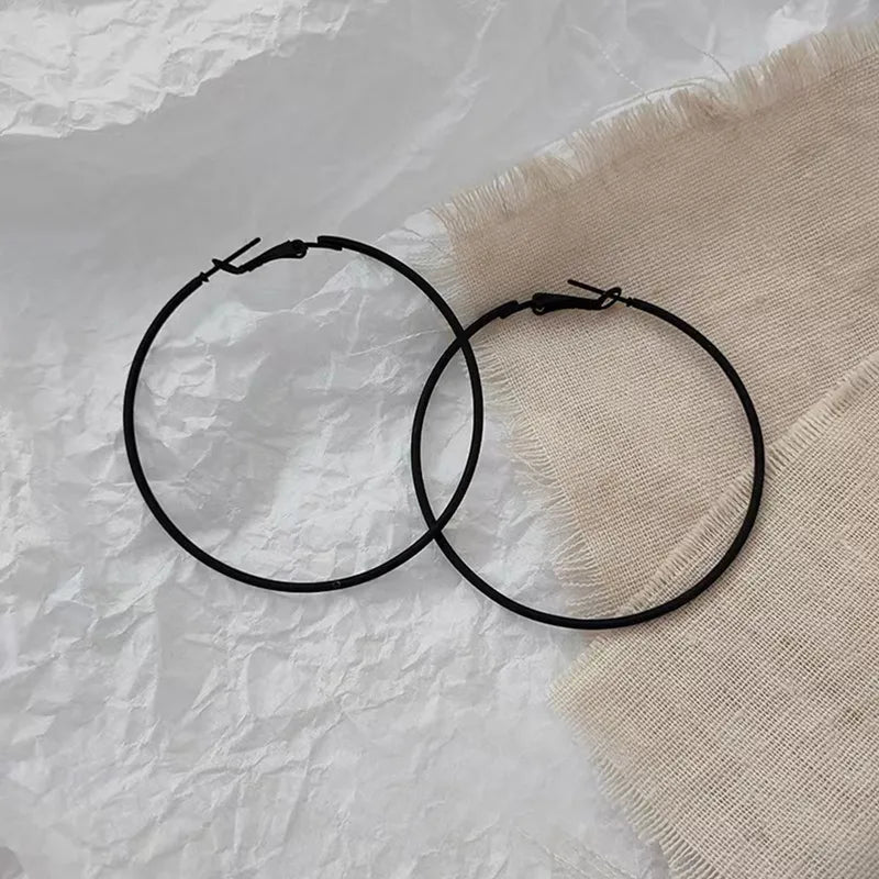 Simple Classic Round Earring