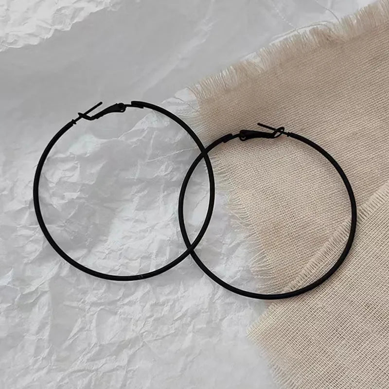 Simple Classic Round Earring