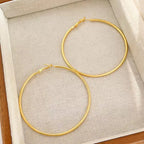 Basic Simple Classic Style Round Earring