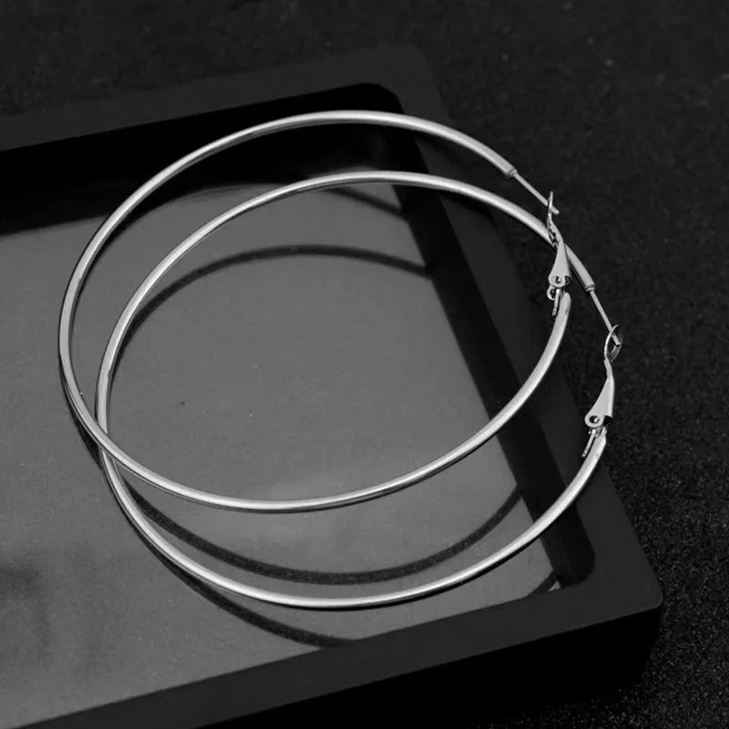 Simple Classic Round Earring