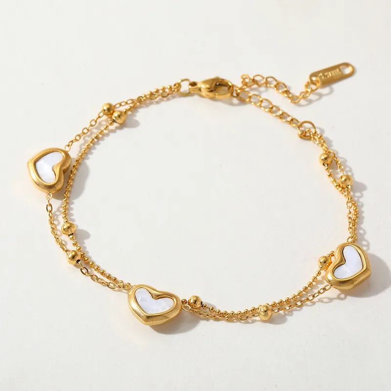 Wonky Heart Bracelet