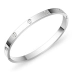 Casual Elegant Cross Shape Bangle