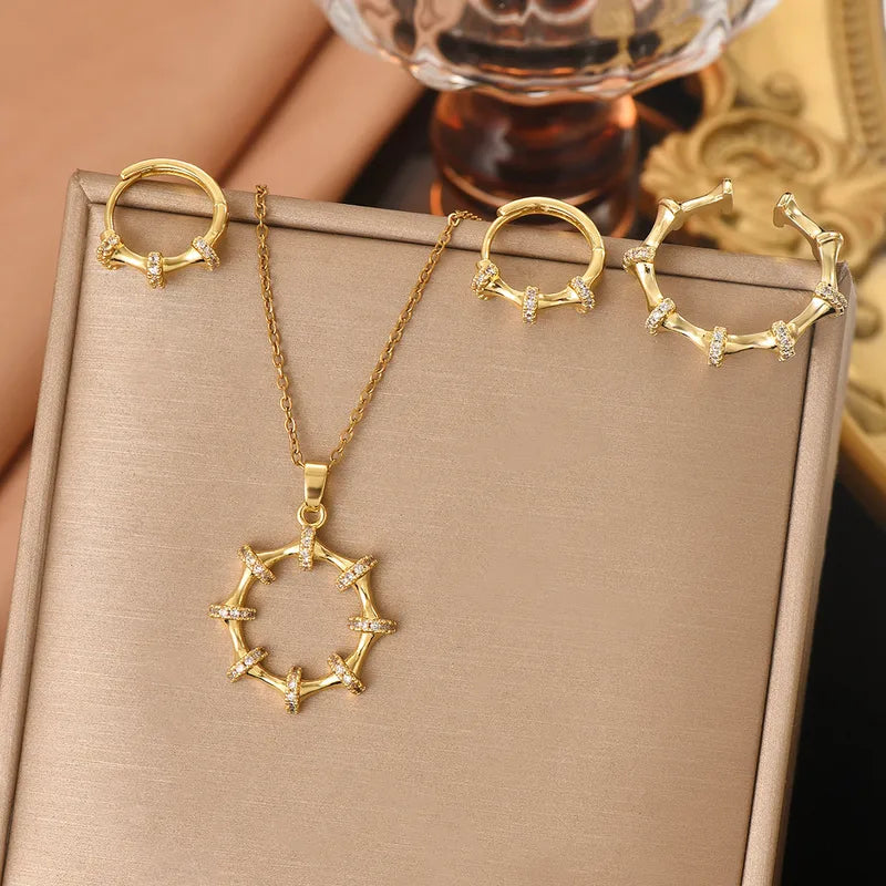Golden Vine Glamour Set