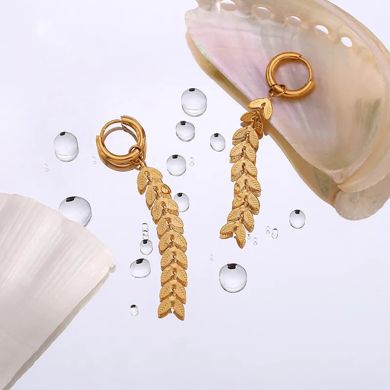 Fern Drop Earring