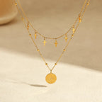Divine Compass Layered Necklace