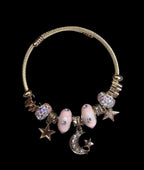 Elegant Sweet Star Moon Bracelet