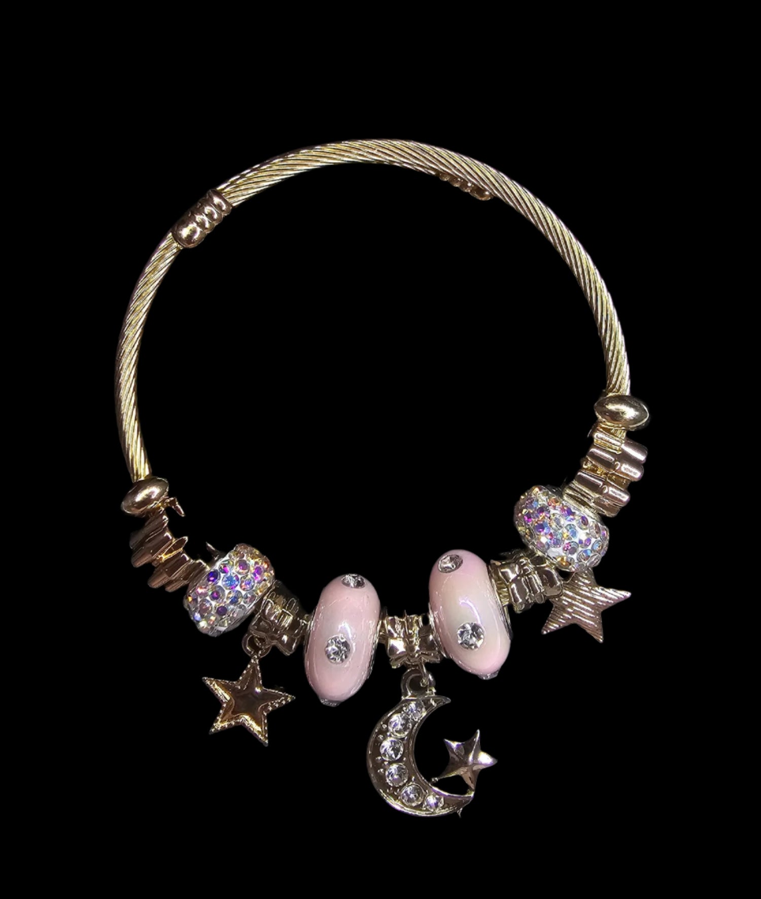 Elegant Sweet Star Moon Bracelet