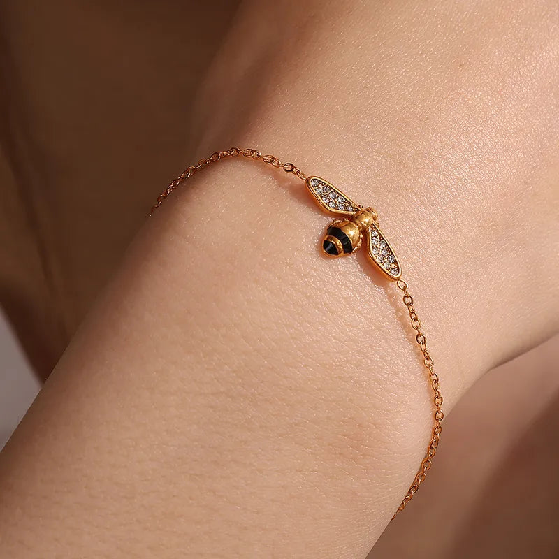 Lady Bee Handmade Chain Bracelet