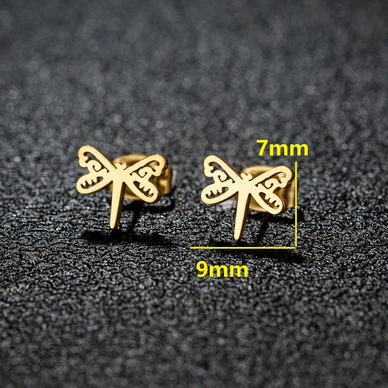 Dragonfly Ear Stud