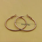 Classic Round Earring