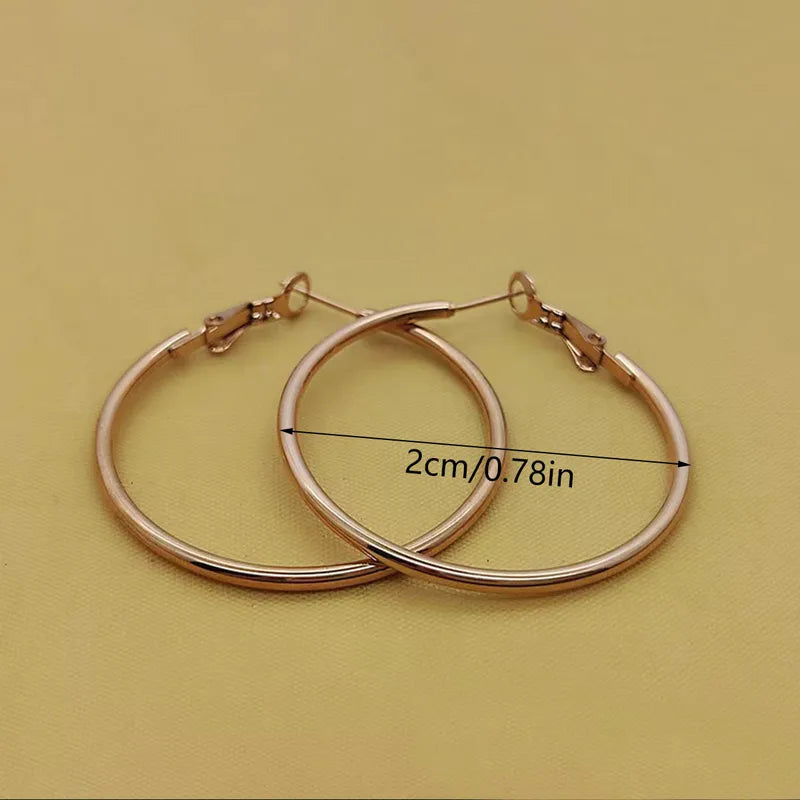 Classic Round Earring