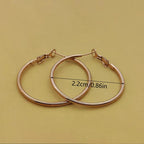 Classic Round Earring