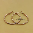 Classic Round Earring