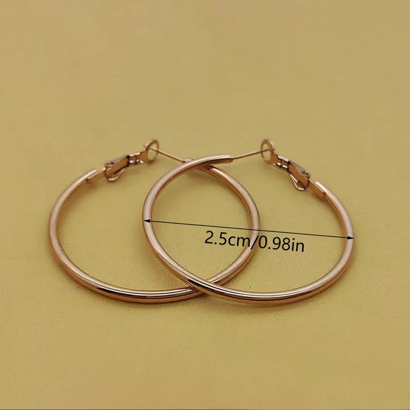 Classic Round Earring