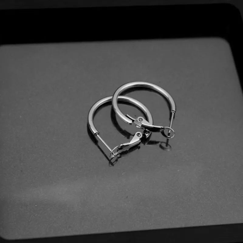 Simple Classic Round Earring