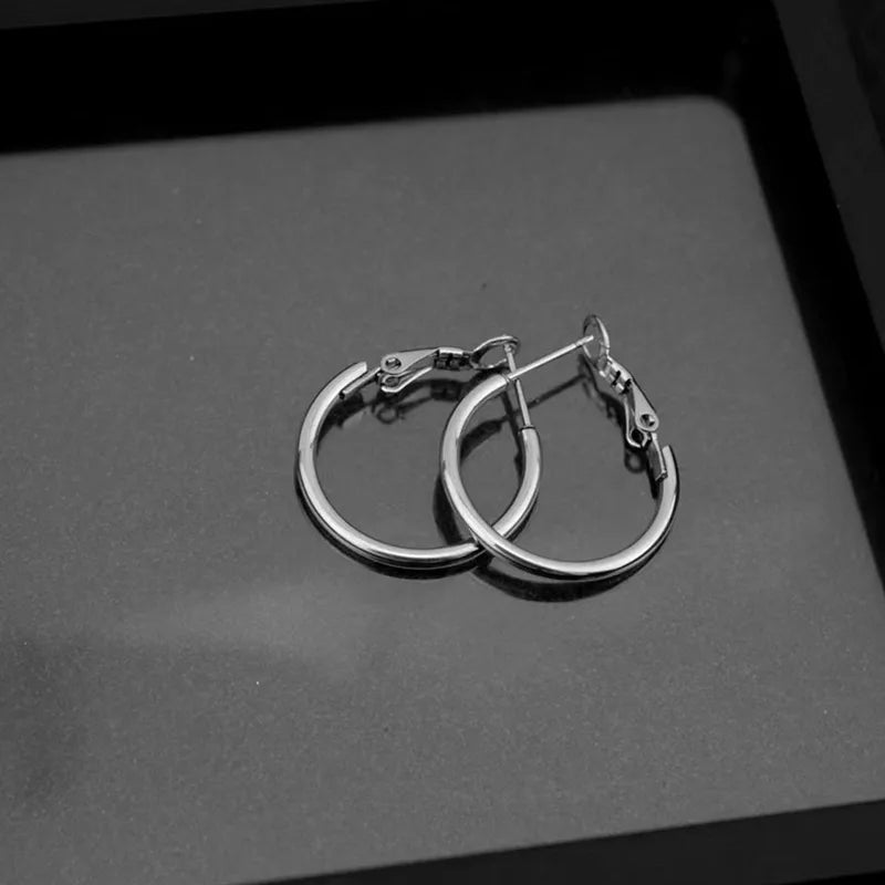 Simple Classic Round Earring