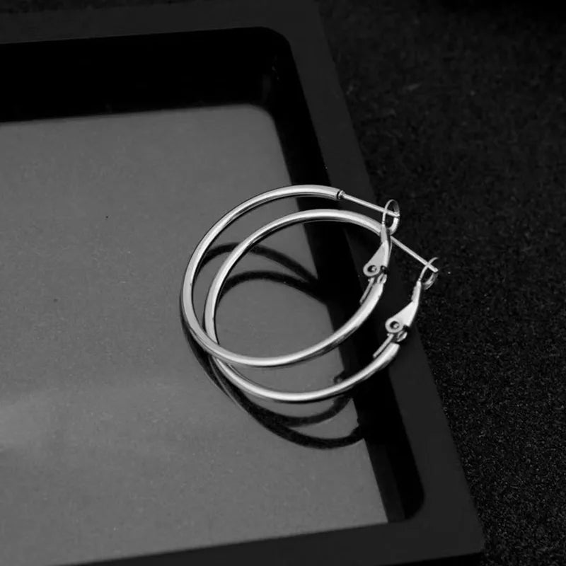 Simple Classic Round Earring
