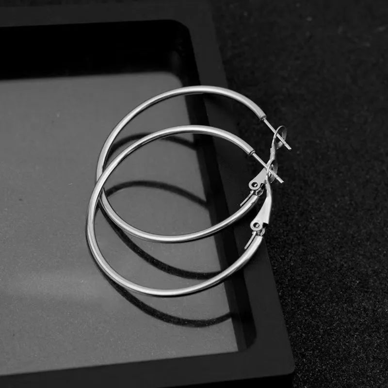 Simple Classic Round Earring
