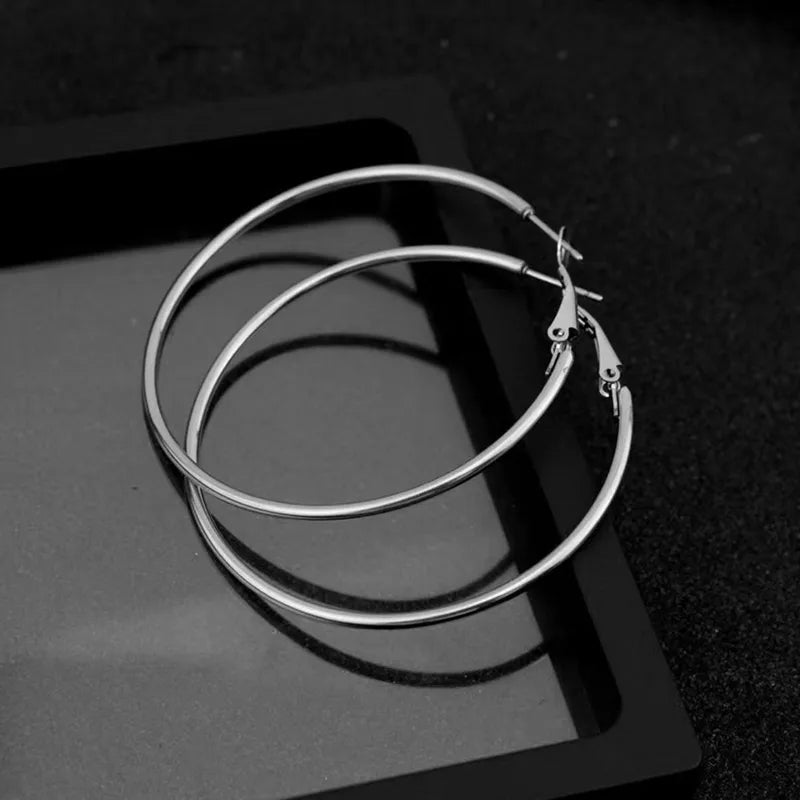 Simple Classic Round Earring
