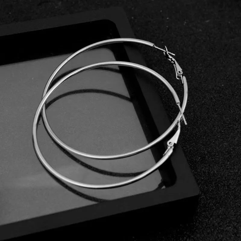 Simple Classic Round Earring