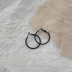 Simple Classic Round Earring