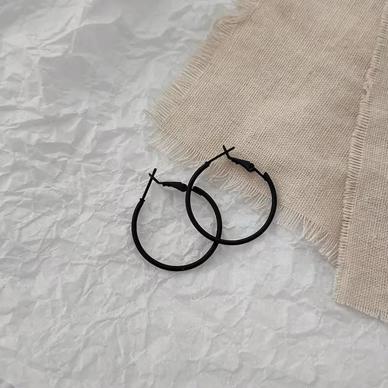 Simple Classic Round Earring