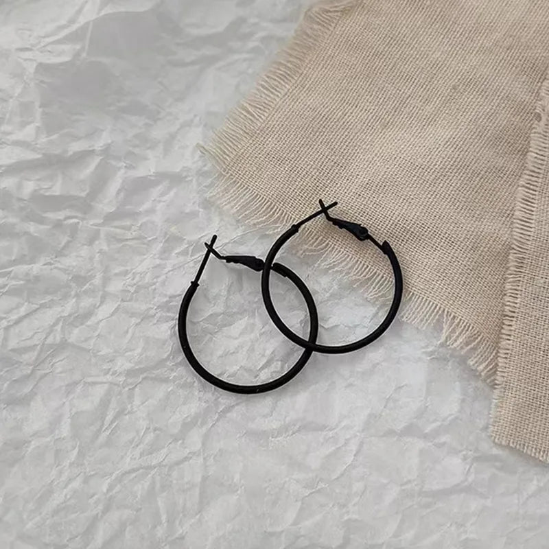 Simple Classic Round Earring