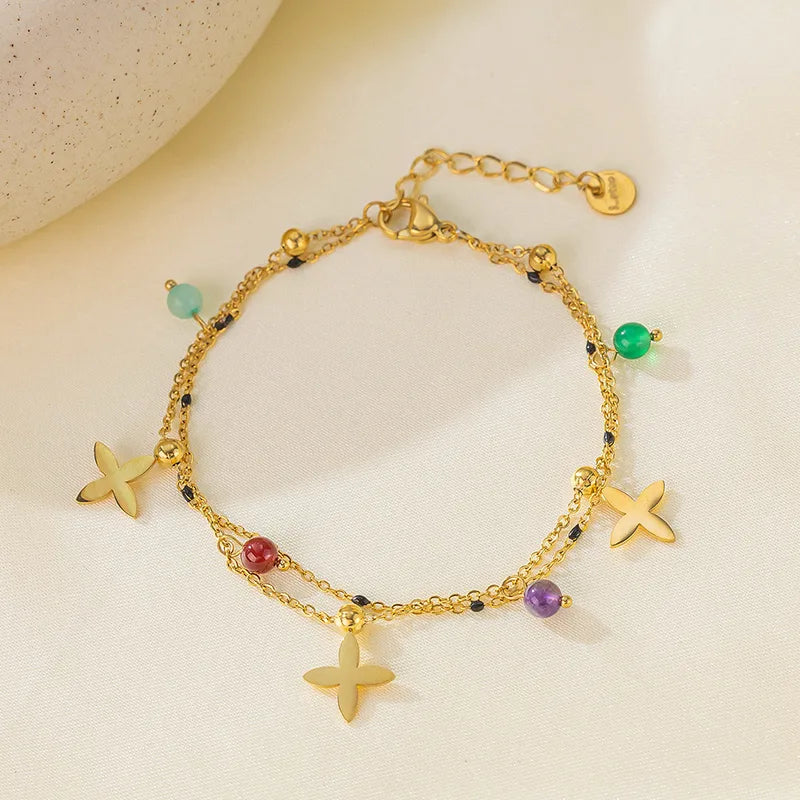 FloraGem Anklet
