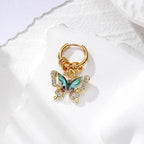 Cute Butterfly Drop Earring