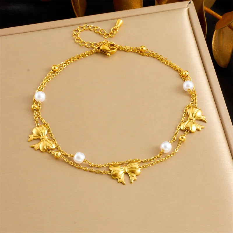 Twinkle Tied Anklet