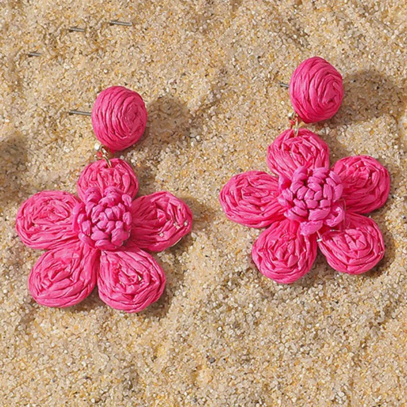 Pink Petal Paradise Earring