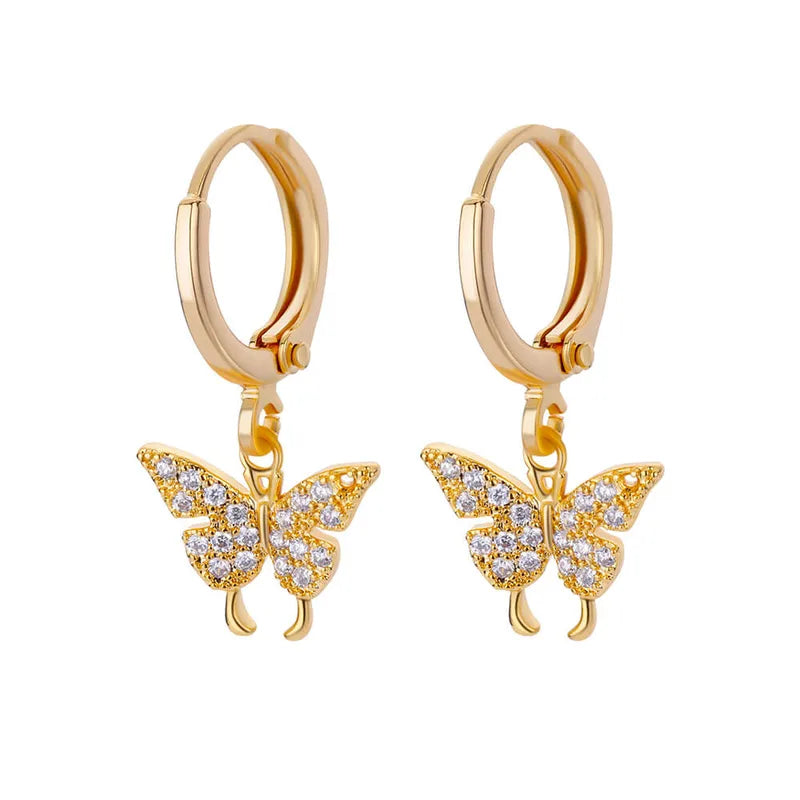 Butterfly Radiance Drop Earring