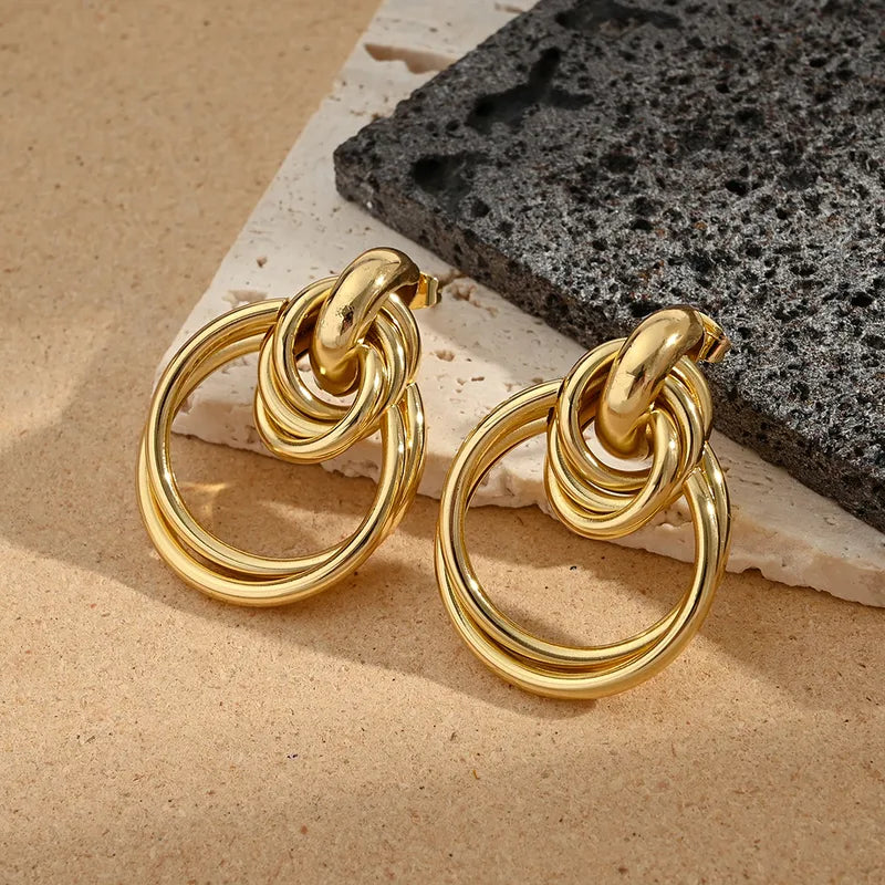 Twisted Loop Earring