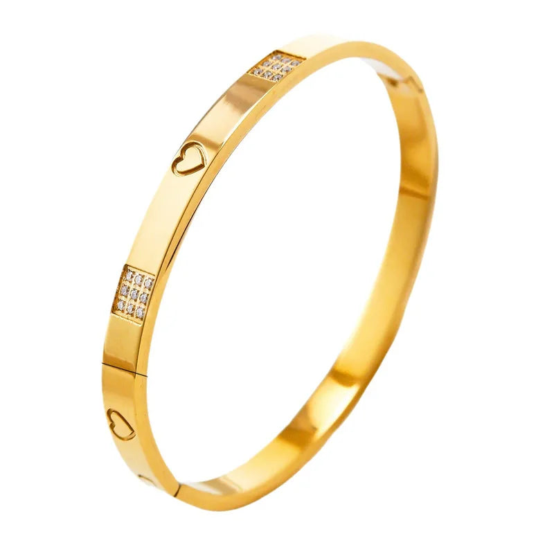 Heart Diamond Bracelet