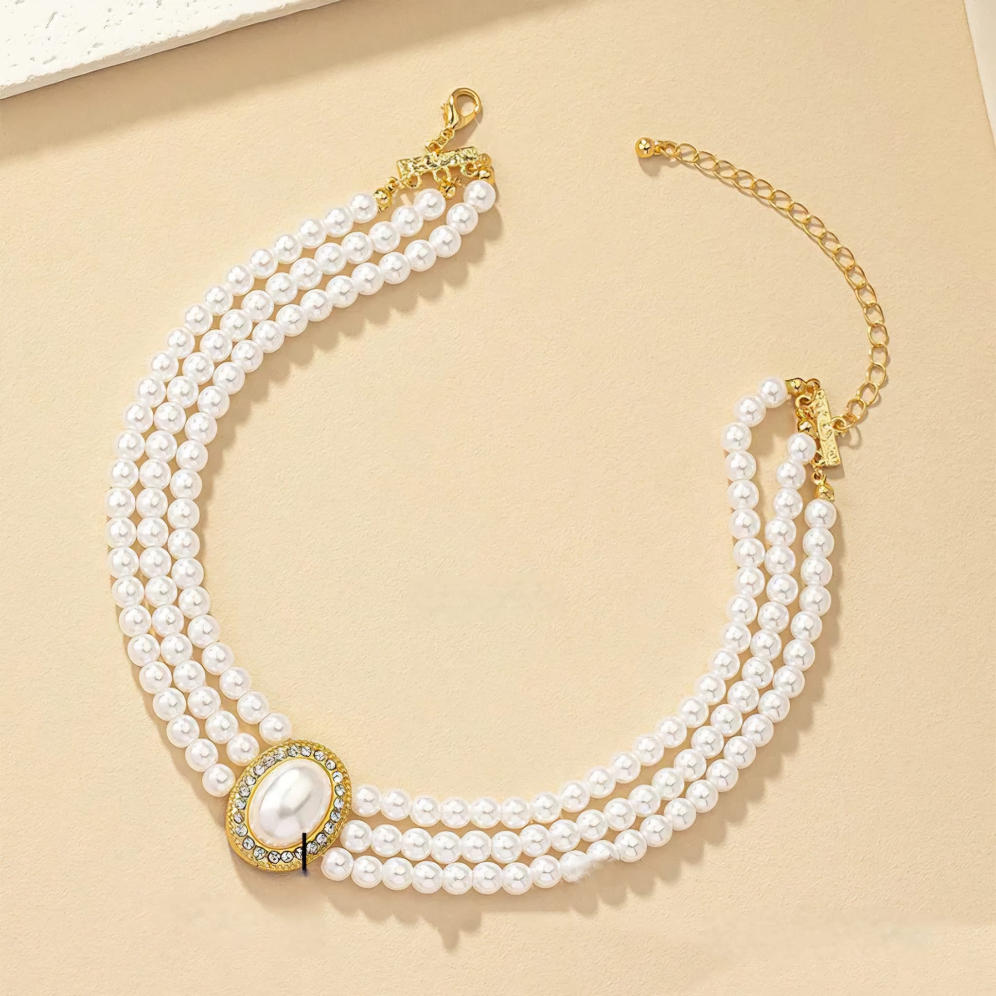 Pearl Choker Necklace