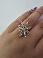 Luxe Lotus Anxiety Ring